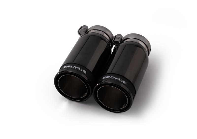 98 mm Street Race Black Chrome