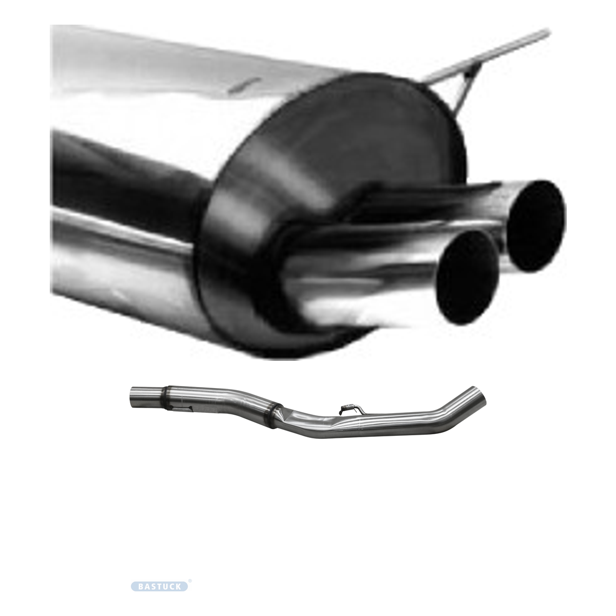 Bastuck Komplettanlage – BMW 3er E36 Compact 323ti Compact