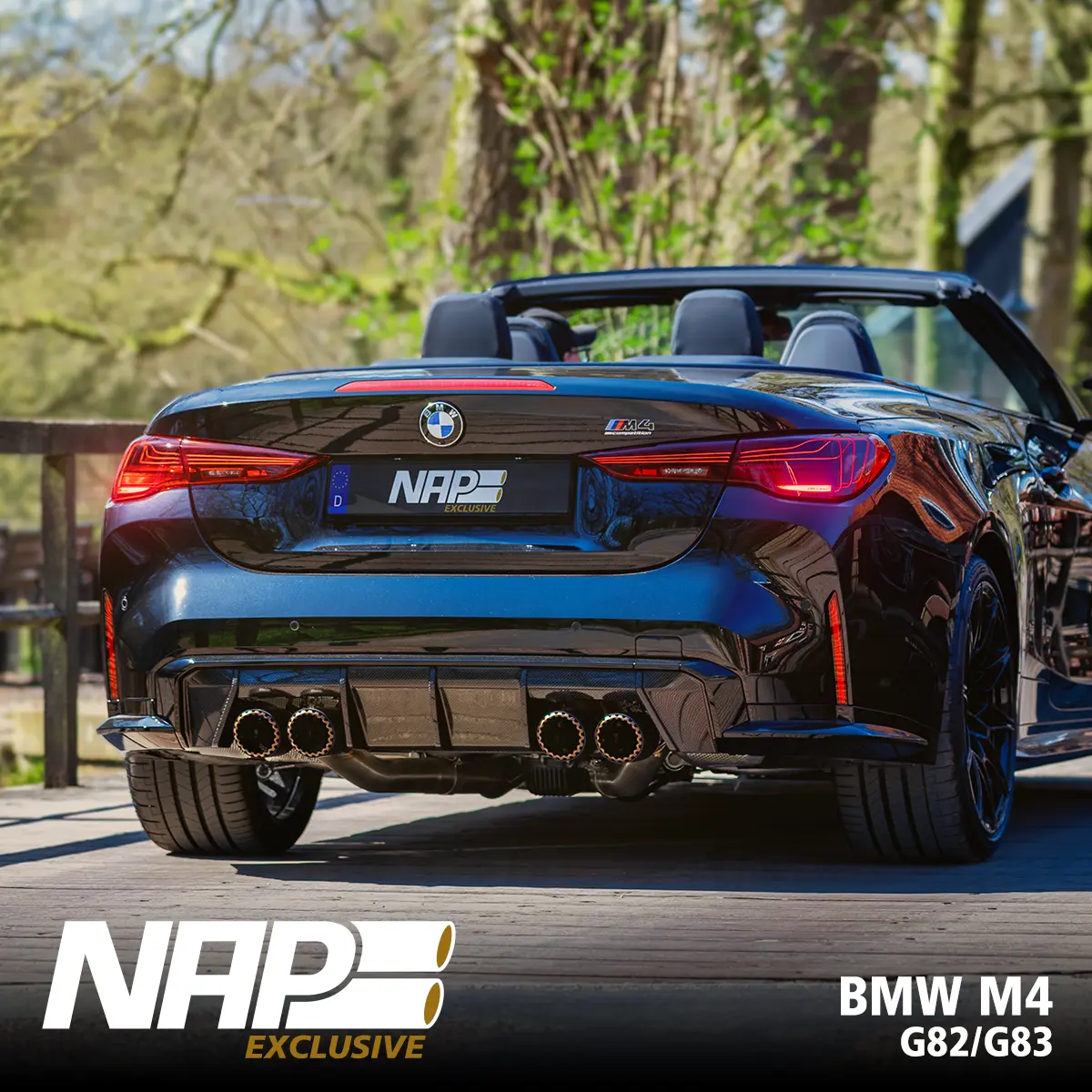 NAP Klappenauspuff passend für BMW M4 (G82 & G83)