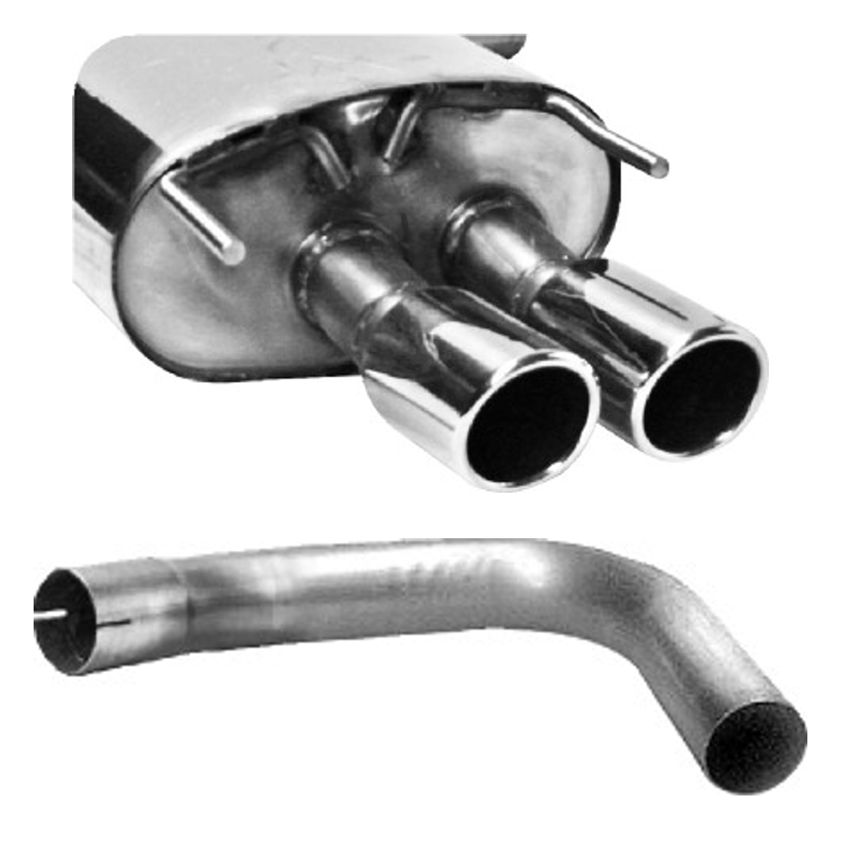 Bastuck Endschalldämpfer – Opel Insignia A Insignia Limousine 2WD Benziner ESD LH