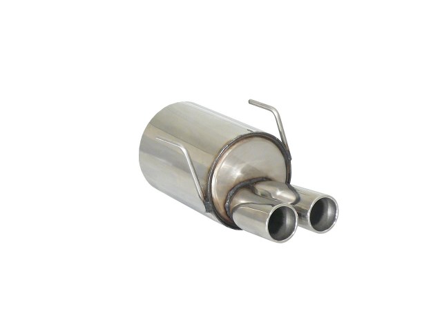 Sportauspuff Fiat 500 1.2 2x70mm rund ECE | Ragazzon