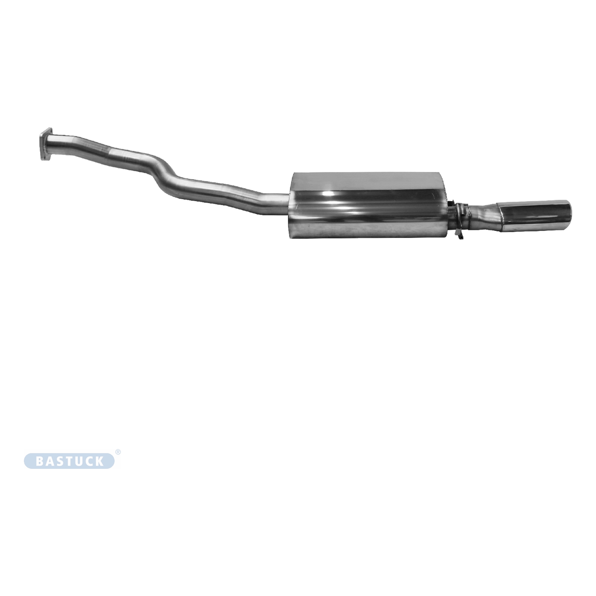 Bastuck Endschalldämpfer Single – Porsche 924 924 Turbo Baujahr 1981 - 1991