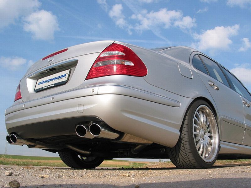 Eisenmann Endschalldämpfer für Mercedes-Benz E55 AMG W211
