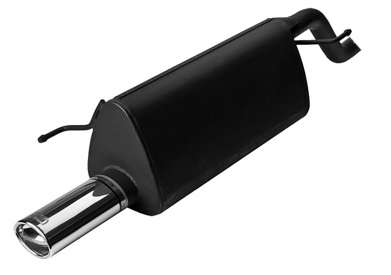 Ulter Sport Stahl EG Sportauspuff für Fiat Grande Punto (2005-2009) Hatchback 1,4i 57 kW