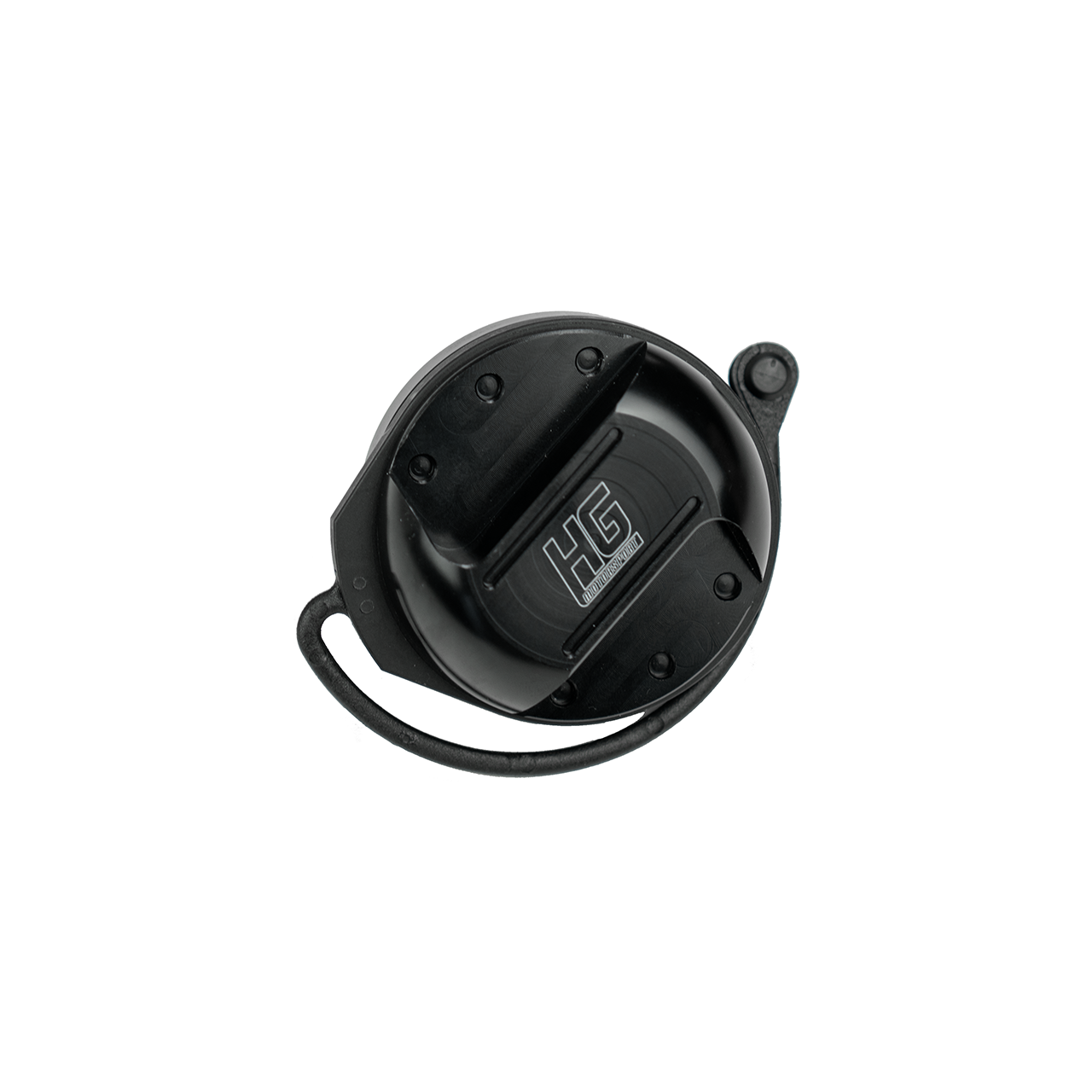 Tankdeckel schwarz HG-Motorsport Logo Golf 7/ 8 Plattform