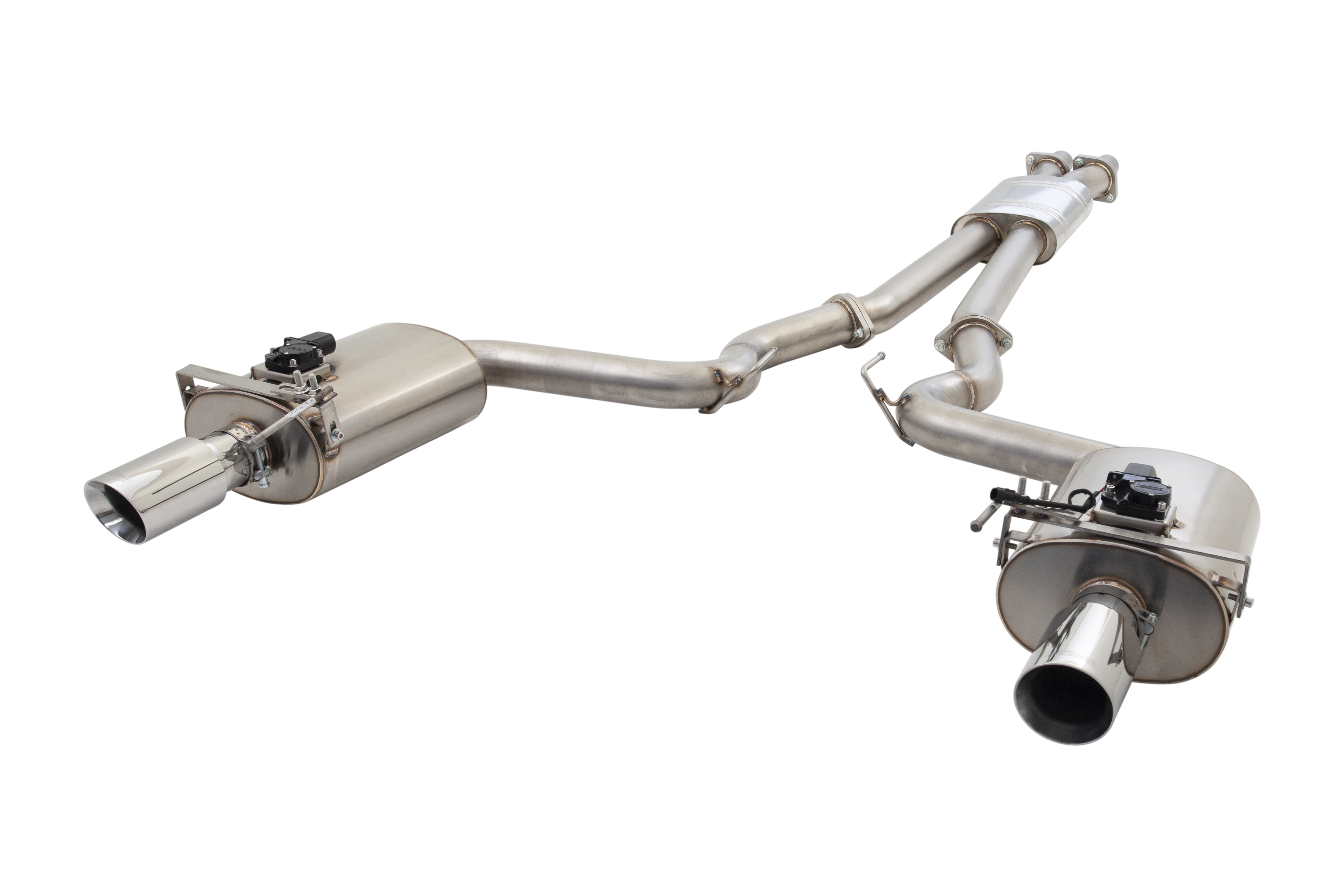 XFORCE Abgasanlage Ford Mustang GT 2015–17 5.0L – Varex-Schalldämpfer