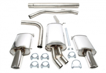 TA Technix Duplex Abgasanlage Audi A4 B6 1.8T, EG