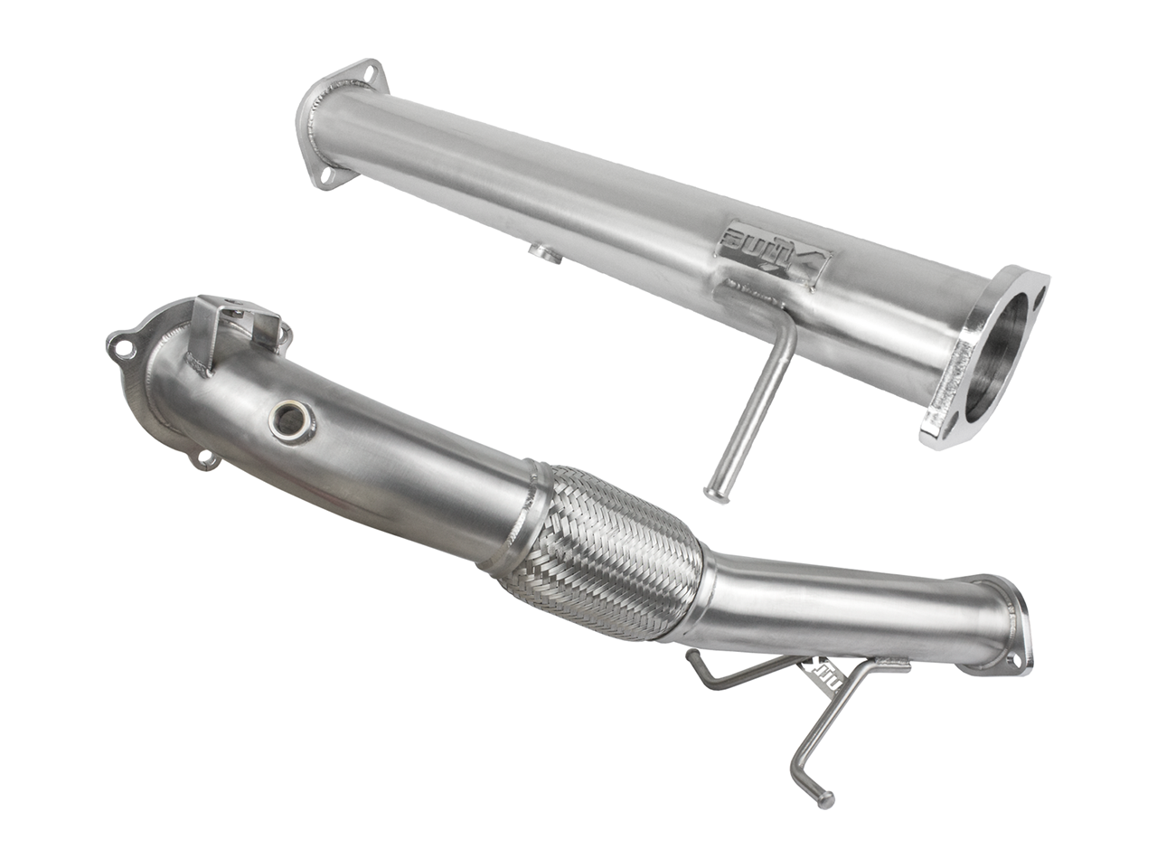 Bull-X Downpipe 3" Ford Focus RS/ST Mk2 / Volvo C30 2.5 T5 (mit ECE*) - inkl. 200 Zellen Sportkat (ohne Betriebserlaubnis)