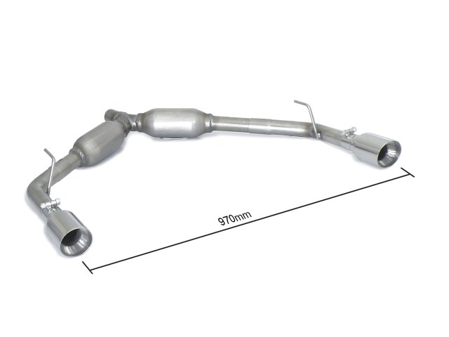 Sportauspuff Alfa Romeo Giulietta 1.4 TB GPL 2x90mm ECE | Ragazzon