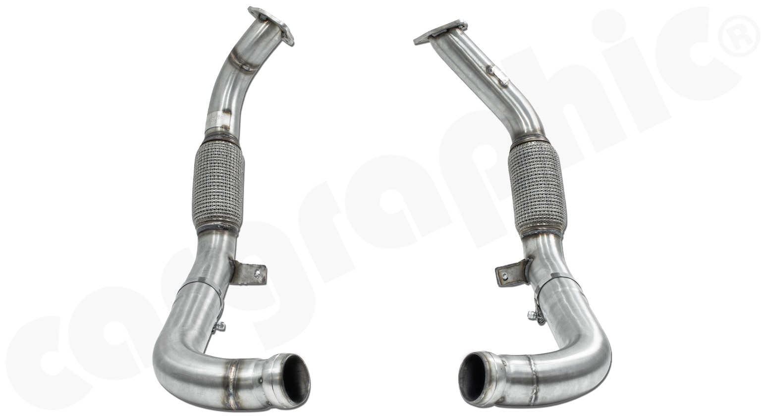 Cargraphic Downpipe Porsche 971 Panamera 4S/4 E-Hybrid 2,9l V6 Kat-Ersatzrohr