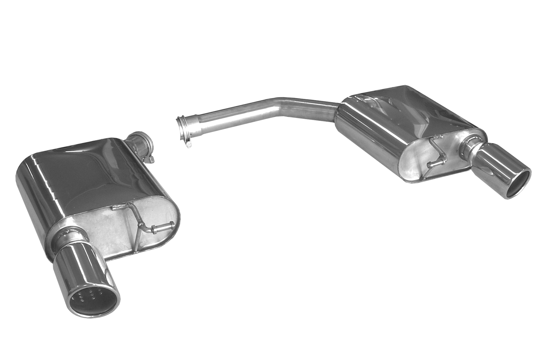 BN-Pipes Endschalldämpfer Audi A4 B8 Duplex eintragungsfrei