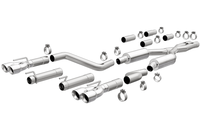 Magnaflow Schalldämpfer Anlage Dodge Challenger SRT 6,2L 6,4L V8 + Hellcat