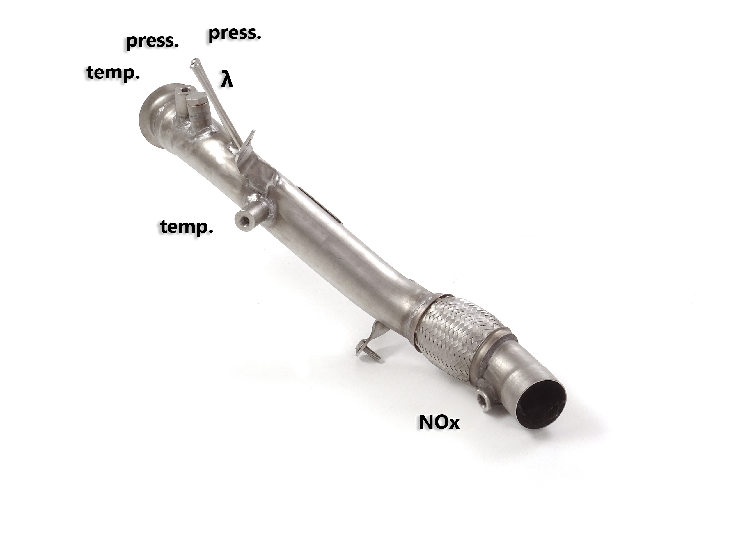 Downpipe + DPF-Ersatzrohr Set BMW 116d F20 F21 | Ragazzon