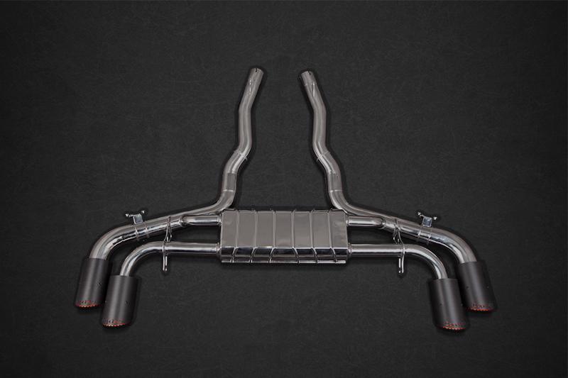 Capristo Sportauspuff BMW X5M X6M Competition F95 F96 S68 OEM-Aktuatoren ECE