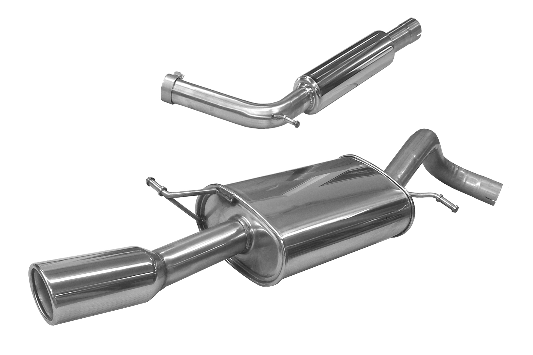 BN-Pipes Sportauspuff Seat Ibiza 6J eintragungsfrei