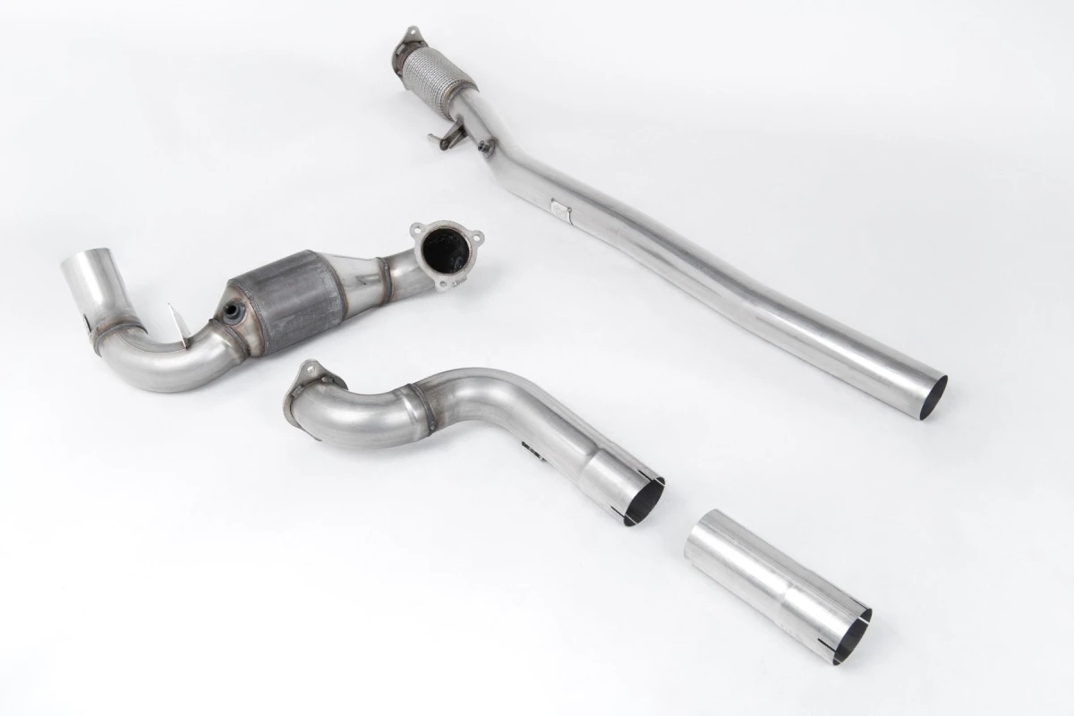 Milltek Sport Downpipe passend für Mercedes A Klasse A35 AMG 2.0 Turbo W177 Hatch Saloon Sedan Only 76,2mm