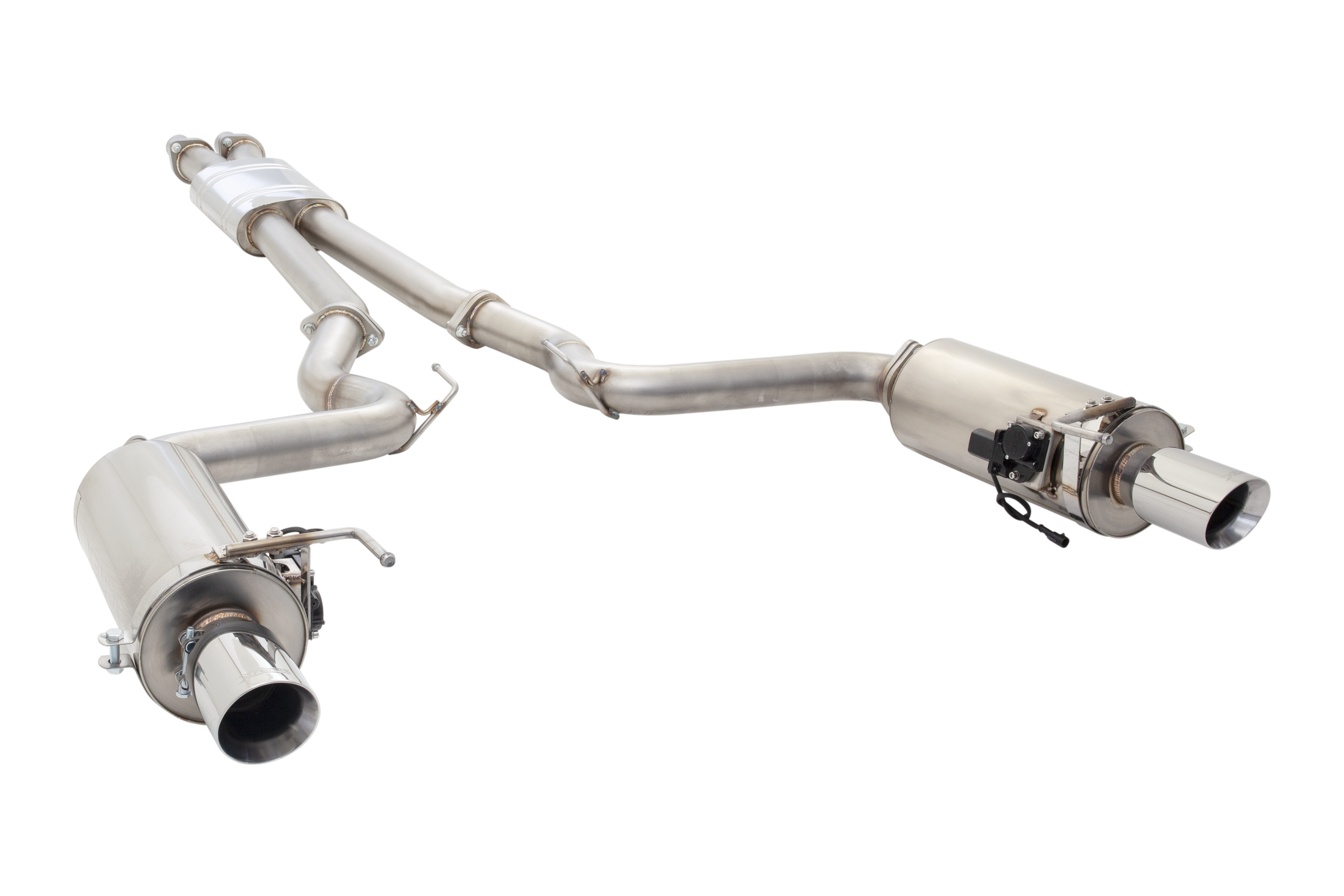 XFORCE Abgasanlage Ford Mustang GT 15–17 5.0L – Varex-Schalldämpfer