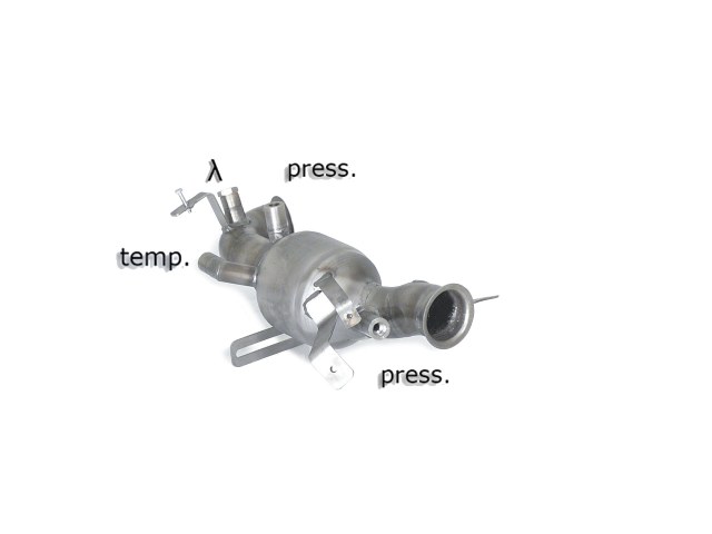 Downpipe + DPF-Ersatzrohr Set VW T5 2.0 TDI | Ragazzon
