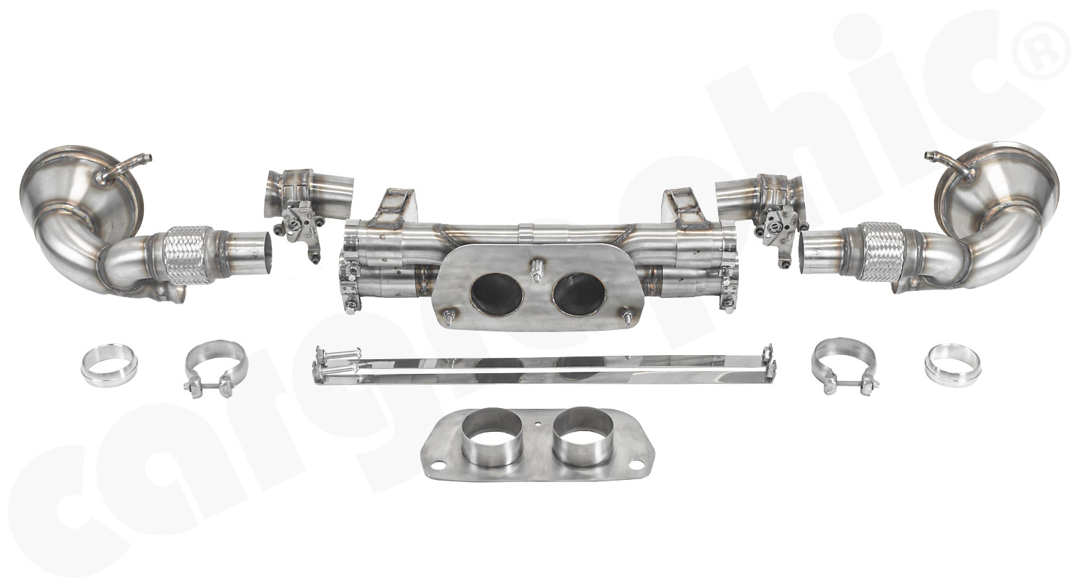 Cargraphic Endschalldämpfer-Ersatzrohr 991.2 GT3 RS Super Sound Plus/Racing Sound
