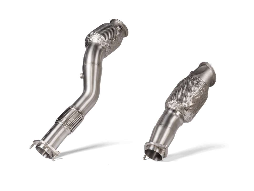Akrapovic Downpipe mit Sportkat Edelstahl | BMW M2 G87 M3 M4