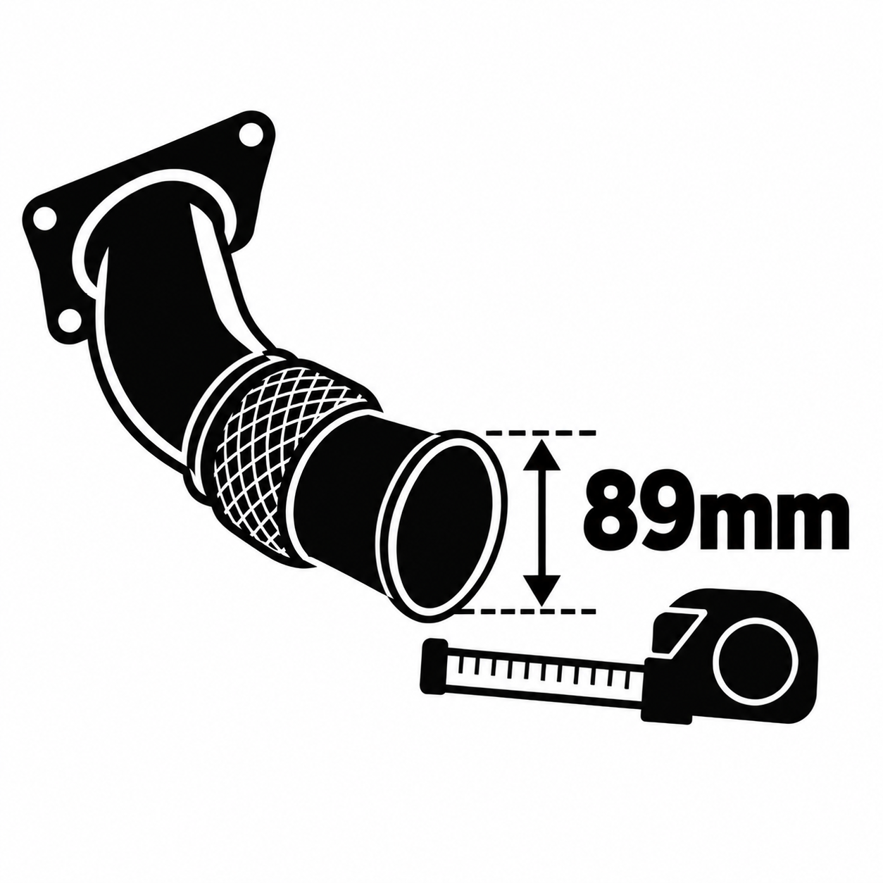 an 89mm Hurricane Exhaust System