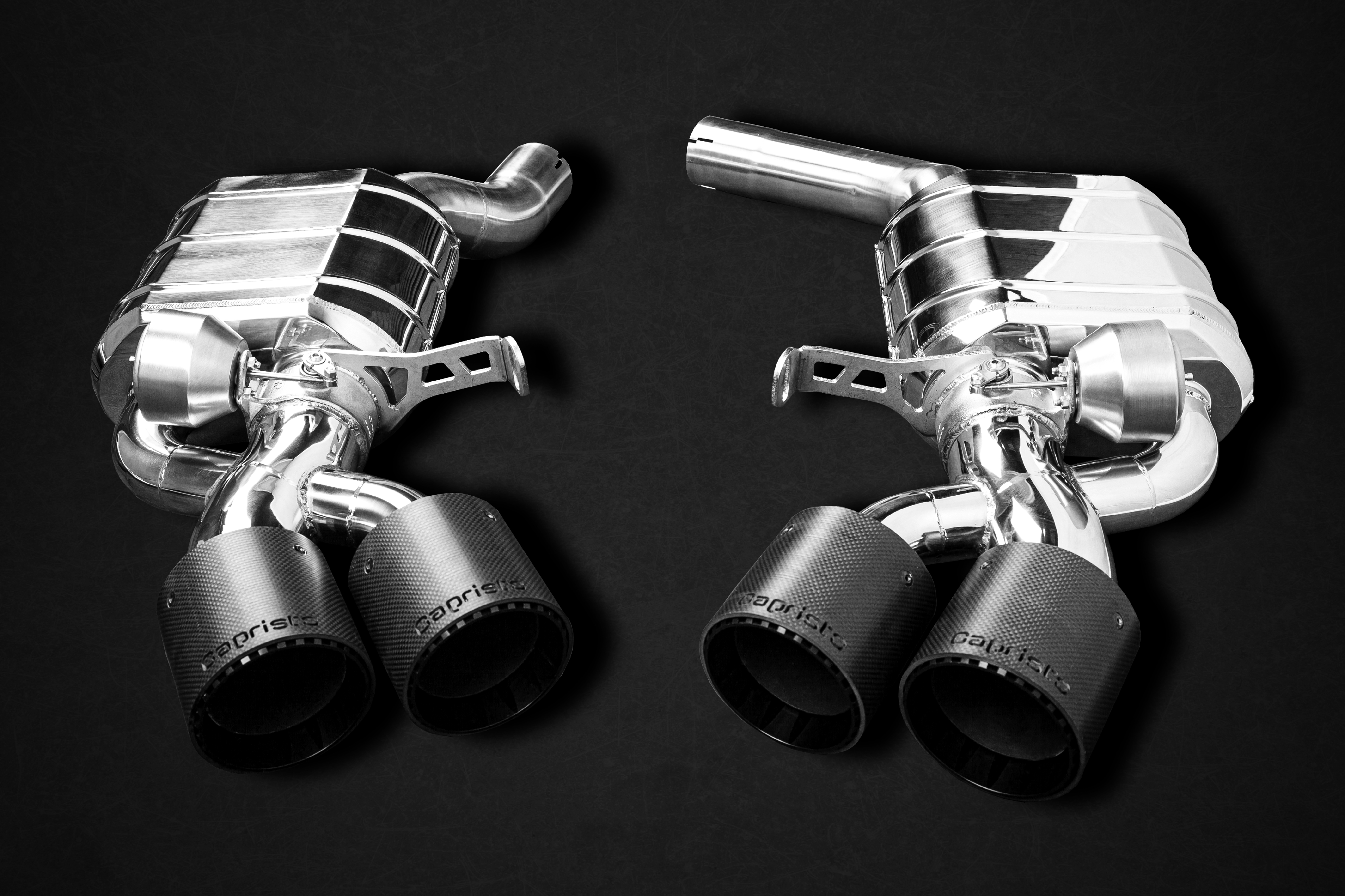 Capristo Sportauspuff für Audi RS6 C8, RS7 C8 & RS6 Performance – ECE & OEM-Klappen