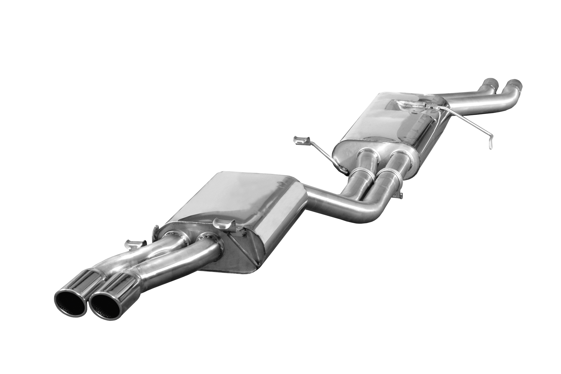 BN-Pipes Sportauspuff Audi V8 D11 4C Quattro Edelstahl mit ABE