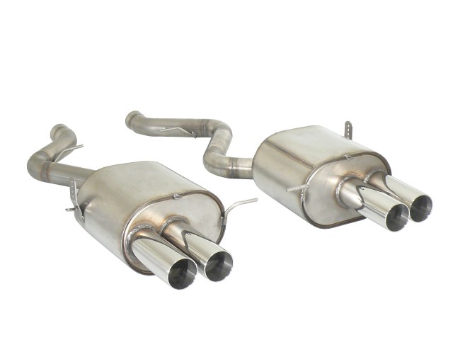 Sportauspuff BMW M3 E92 4.0 V8 2x80mm Race Line ECE | Ragazzon