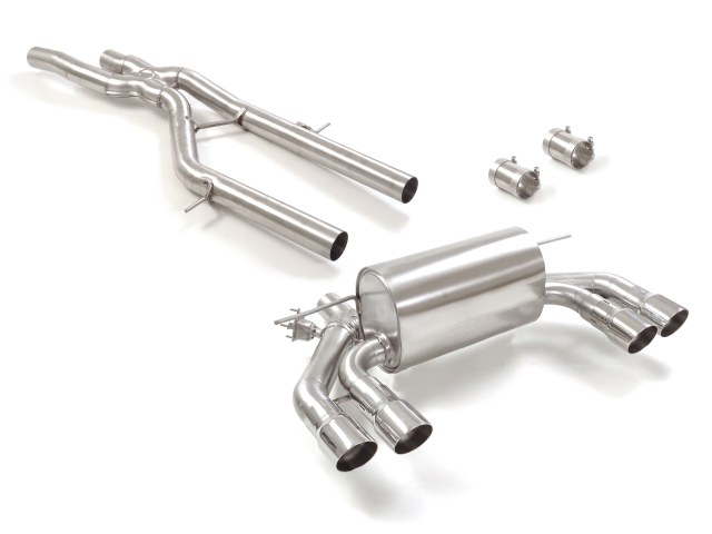 Sportauspuff BMW M2 Competition F87 2x90mm Klappe ECE | Ragazzon