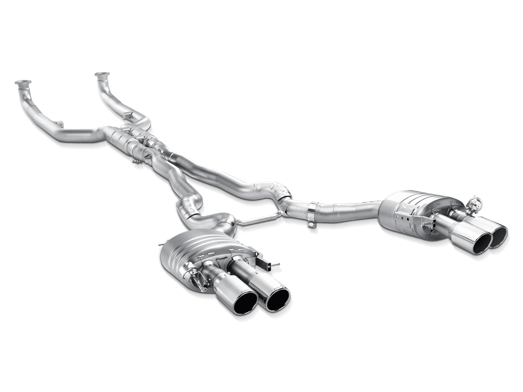 Akrapovic Evolution Line Titan Abgasanlage | BMW M6 Gran Coupé F06