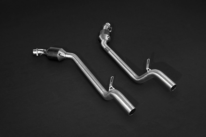 Capristo Downpipes Mercedes SL63 / SL65 AMG R231 – 100 Zellen Sportkats, Rennsport