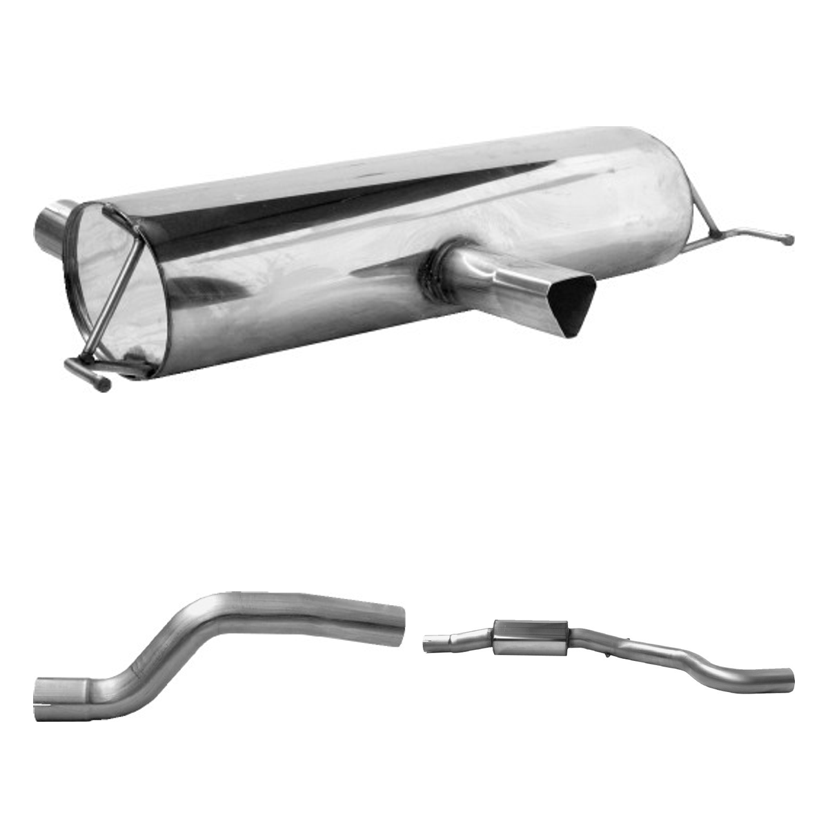 Bastuck Komplettanlage Central – Opel Corsa Corsa D OPC