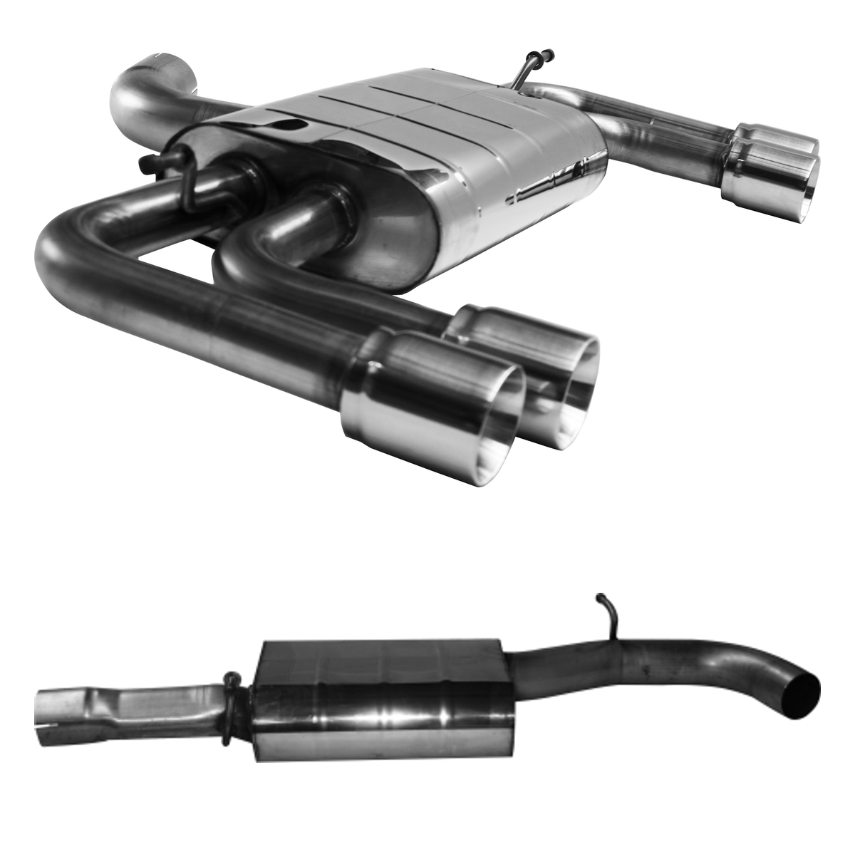 Bastuck Komplettanlage Quattro – Audi A3 8V / S3 8V S3 8V