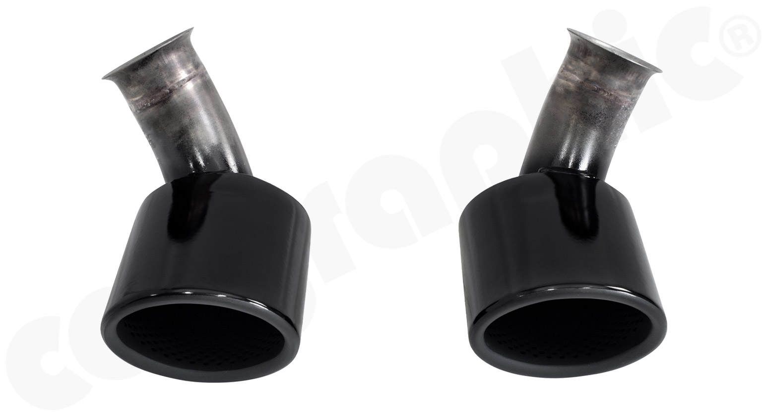 CARGRAPHIC Endrohrsatz für Porsche 996 Carrera 2/4 3,4l 3,6l GT3