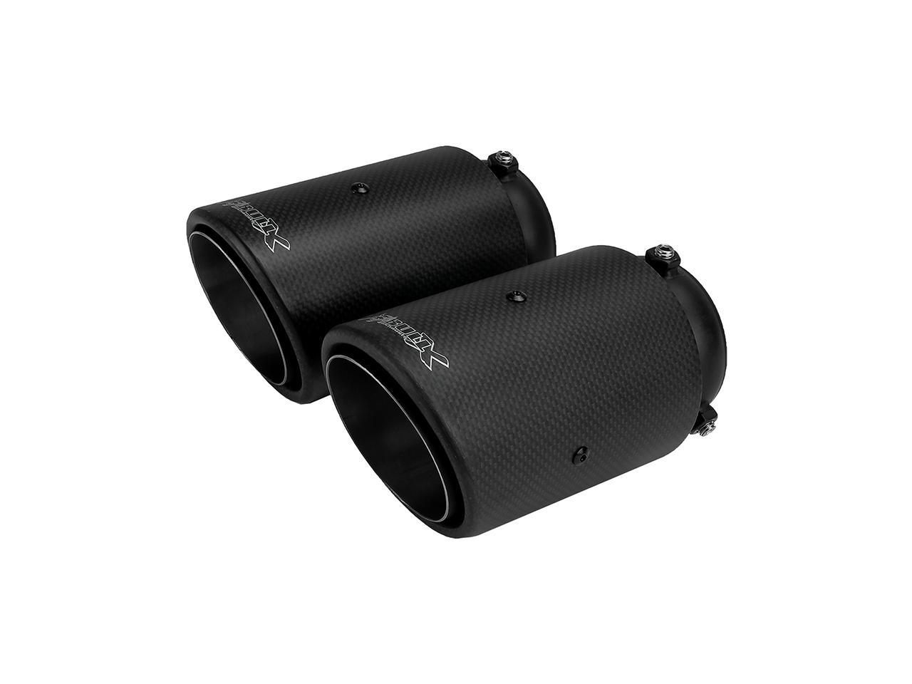 Bull-X Endrohrset: Typ 6 Carbon 89mm