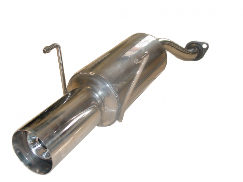 Ulter Sport Edelstahl EG Sportauspuff für Honda Civic VI (1996-2001) Hatchback 1,4i 55/66 kW