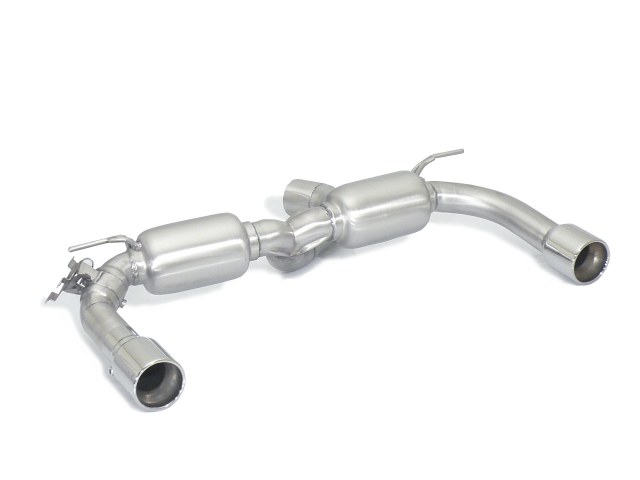 Sportauspuff BMW 335i F30 mit Klappe 90mm ECE | Ragazzon