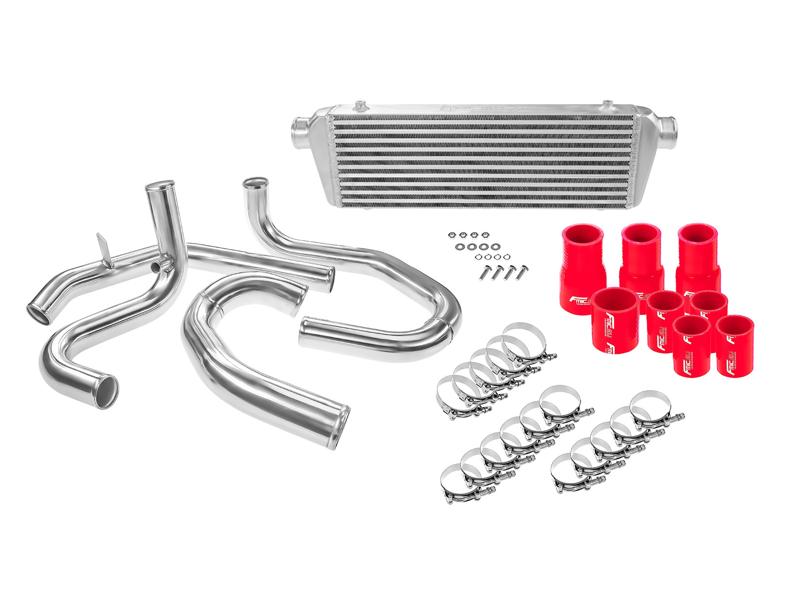 Ladeluftkühler-Kit VW Golf 4 / Jetta 1.8T – Rot