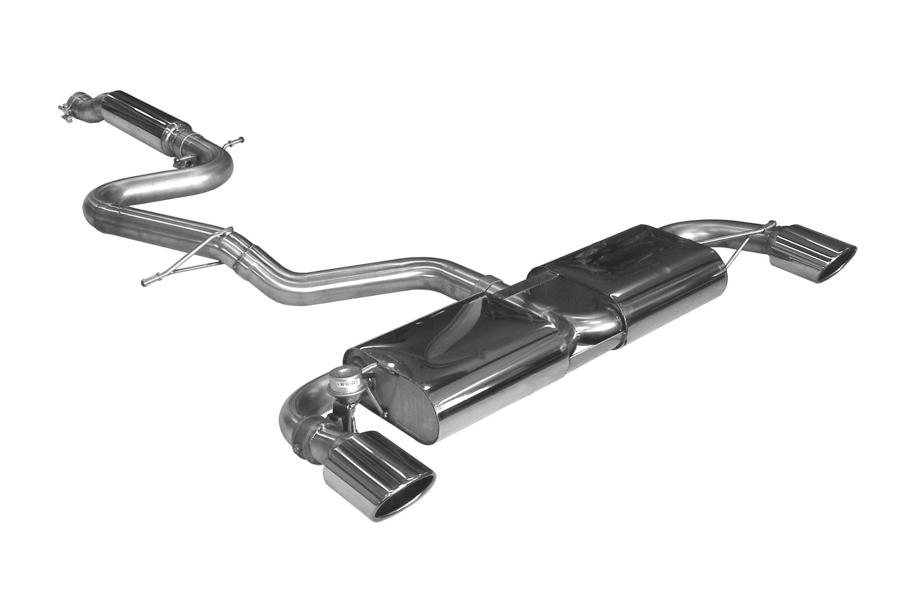 BN-Pipes Sportauspuff VW Scirocco R Typ 13 Edelstahl EG-Gutachten