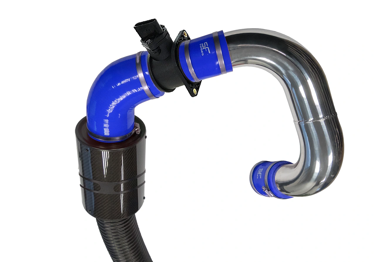 HFI Carbon Cold Air Intake Kit Opel Corsa D GSI/ OPC inkl. NRE 1.6 Turbo - Euro 4: Z16 LEL,LER / blau