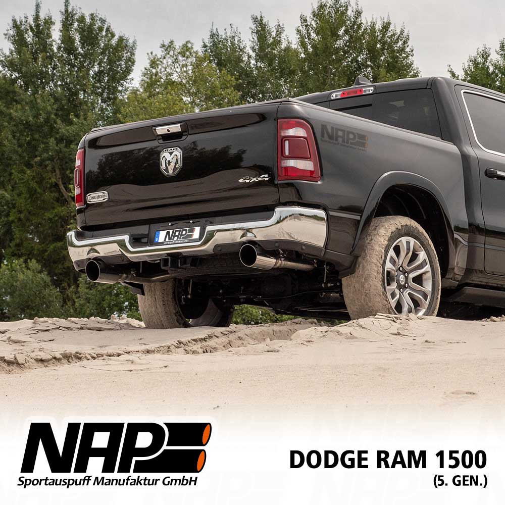 NAP Klappenauspuff passend für RAM 1500 DT (5. Gen)