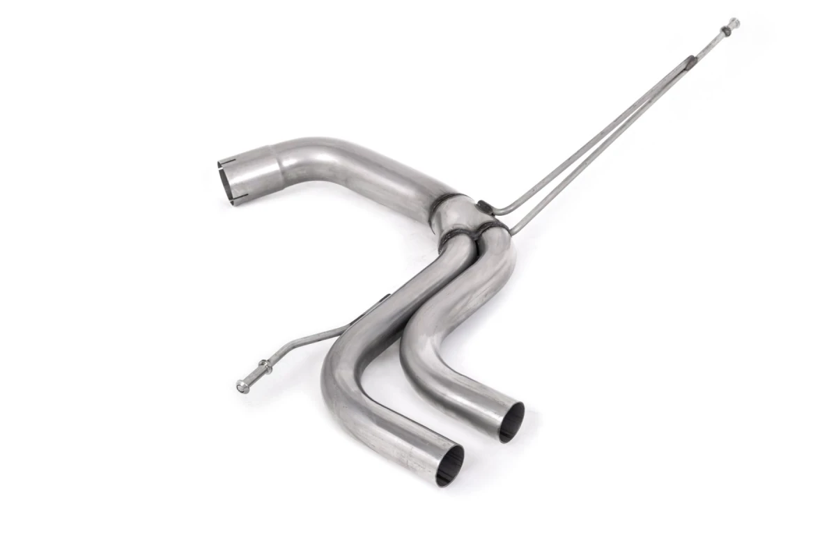 Milltek Sport Endschalldämpfer Ersatzrohr passend für Audi A3 1.8 TSI & 2.0T FSI 2WD & Seat Leon Cupra 2.0T FSI & FR 2.0 T FSI & VW Golf Mk5 GTI 2.0T FSI
