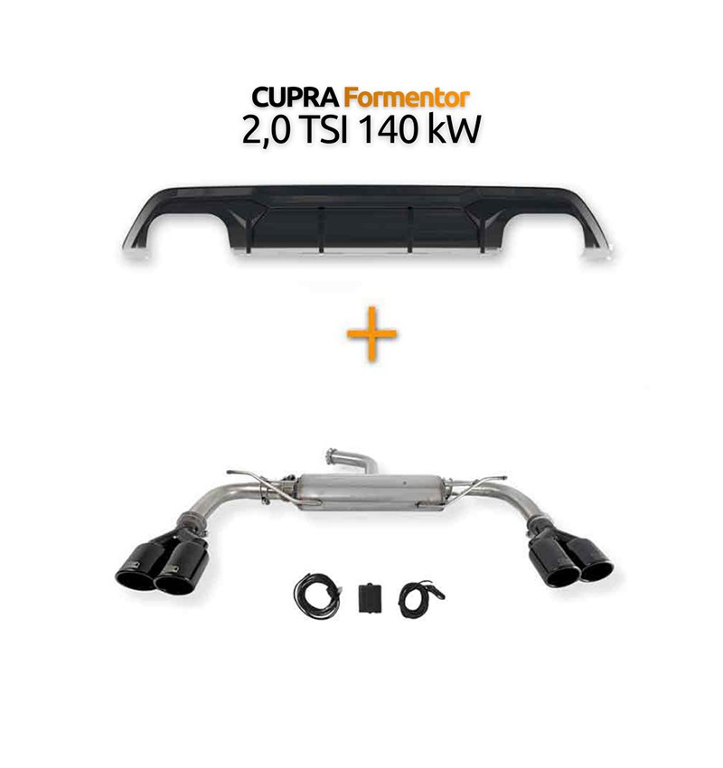 Ulter Sport Sortauspuff CUPRA Formentor