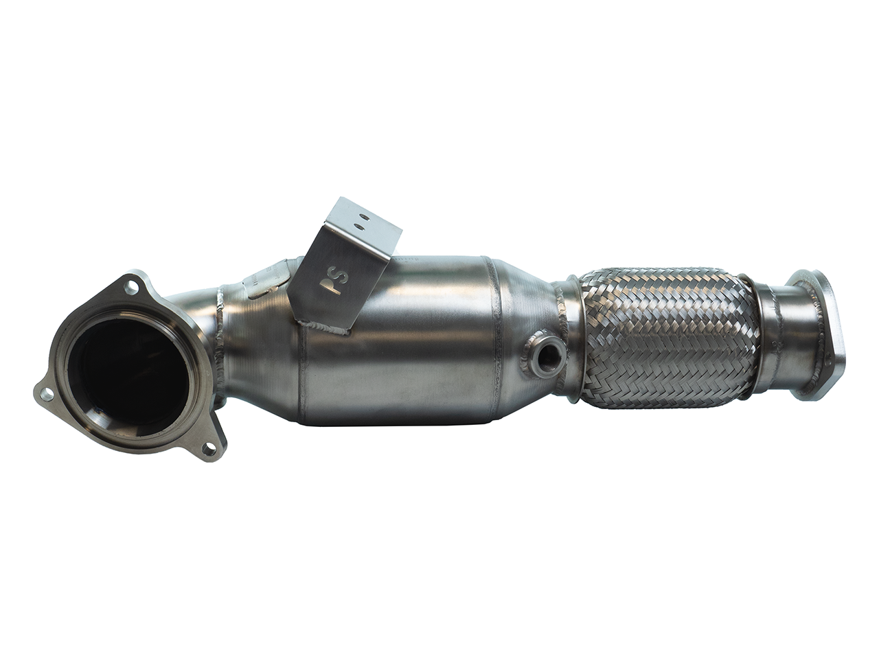 Bull-X Downpipe 3" Ford Fiesta ST180/ ST200 Mk.7 (mit ECE*) - inkl. 100 Zellen Sportkat (ohne Betriebserlaubnis)