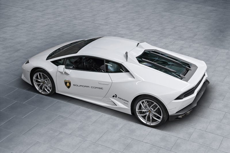 Carbon Motorhaube Lamborghini Huracán LP610-4 / LP580-2 mit Hutzen glänzend