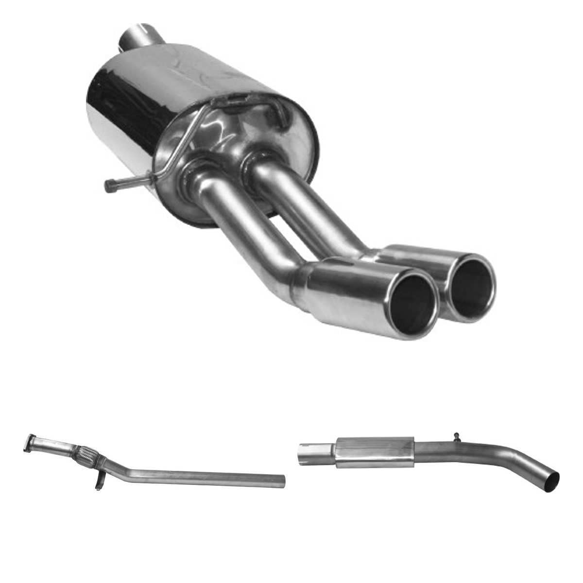 Bastuck Komplettanlage – Renault Clio 4 Clio 4 1.0l Turbo