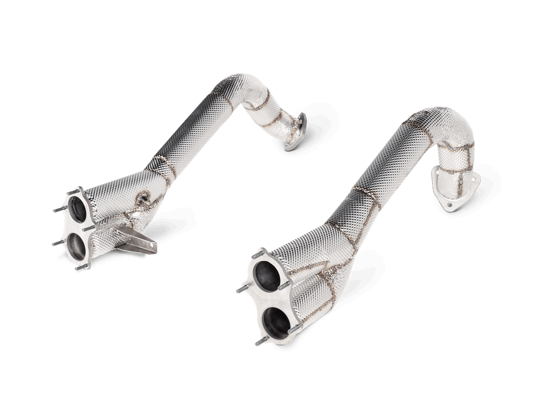 Akrapovic Link Pipe Titan | Porsche 718 GTS 4.0