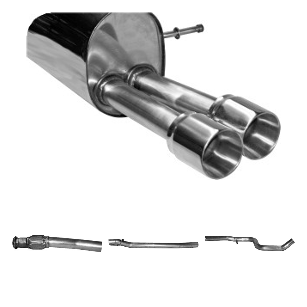 Bastuck Komplettanlage – Citroen C3 / DS3 DS3 RACING