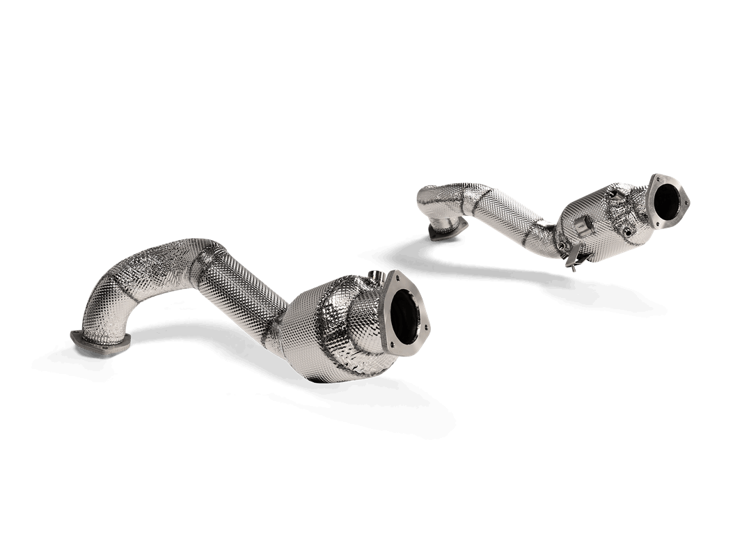 Akrapovic Link Pipe Titan | Porsche 718 GT4 RS