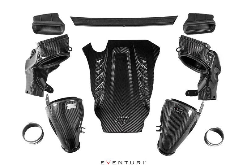 Eventuri Ansaugung Carbon Glanz BMW XM X5M X6M mit Gutachten in Vorbereitung